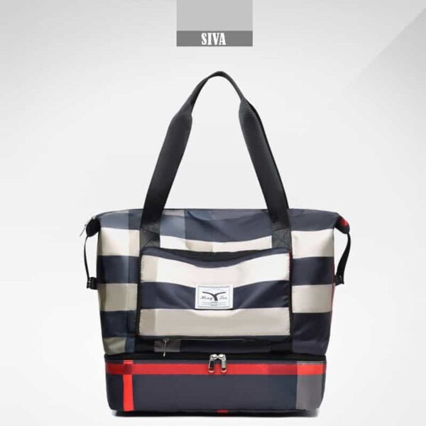 Sklopiva putna torba siva