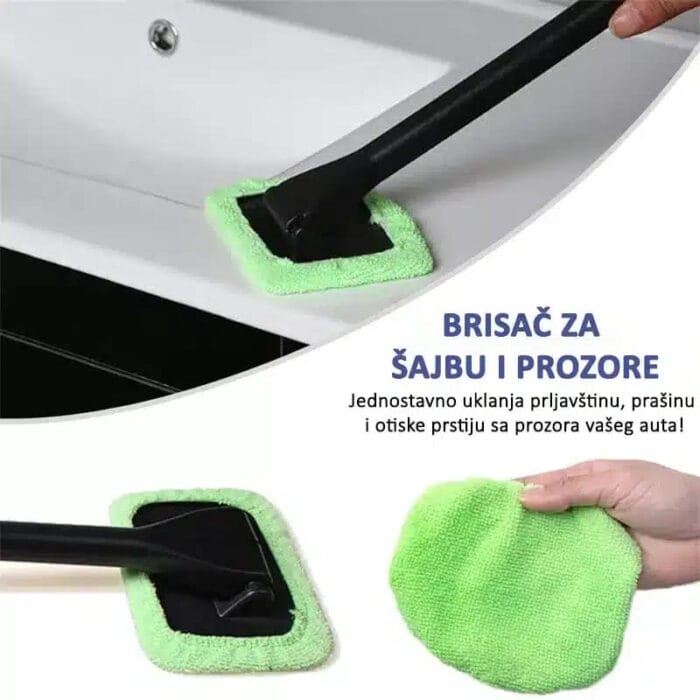 Brisač za šajbu i prozore naslovna Brisač za šajbu i prozore za auto