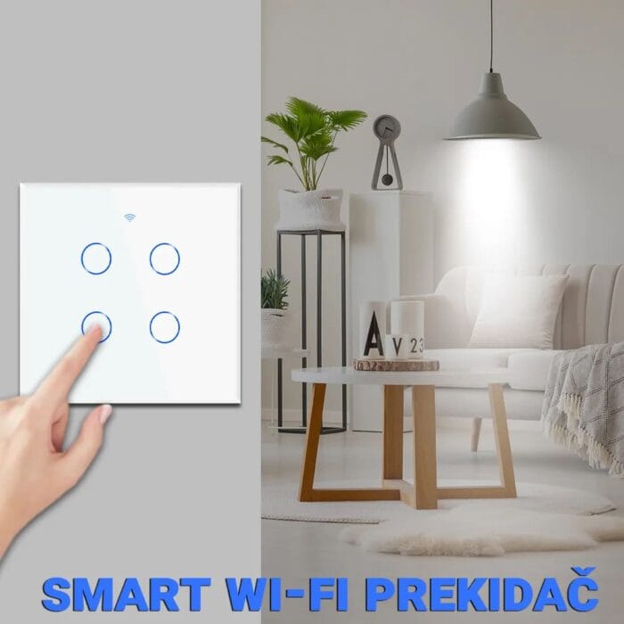 Smart WiFi prekidač naslovna Smart WiFi prekidač pametni taster