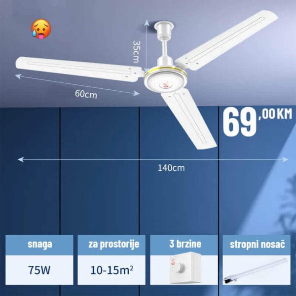 Stropni ventilator