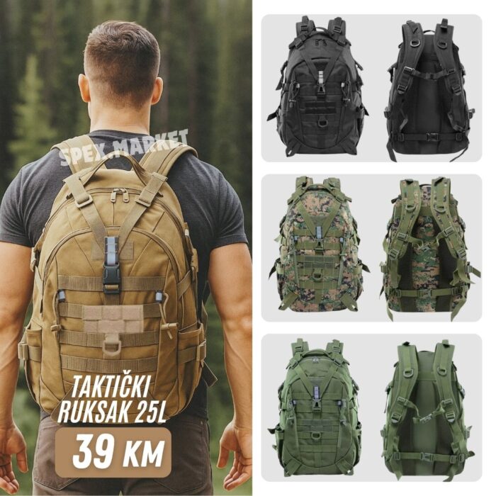 Taktički ruksak, ruksak za boravak u prirodi
