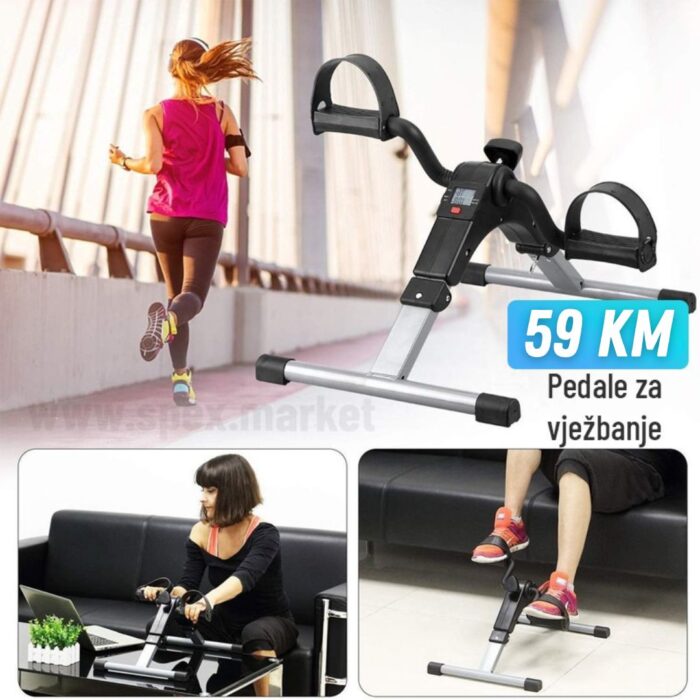 pedale za vježbanje mini bicikl za starije ispod stola