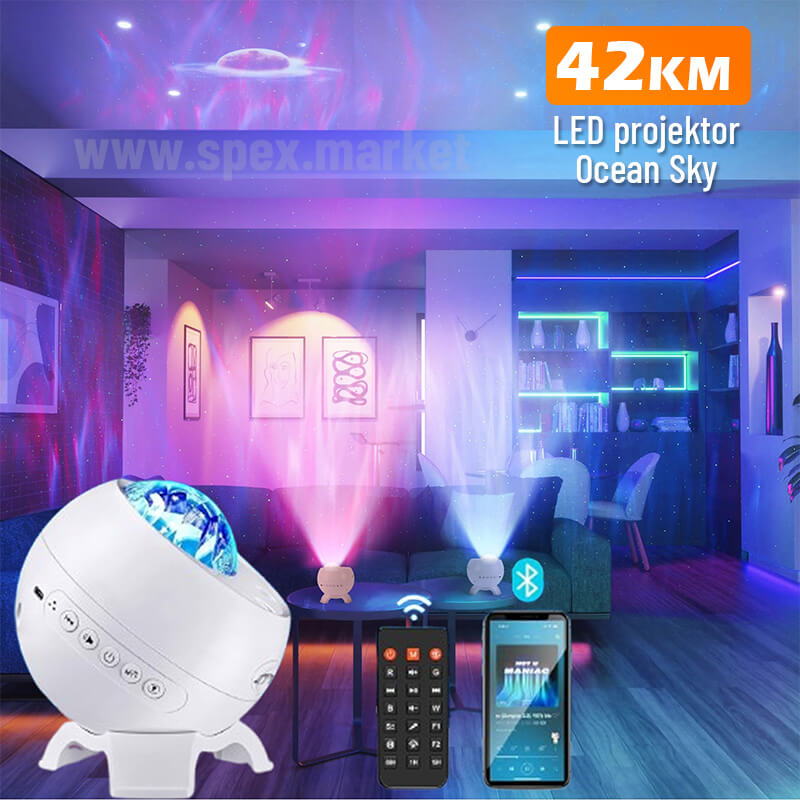 LED projektor Ocean Sky