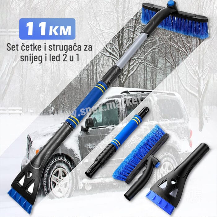 Set četke i strugača za snijeg i led 2 u 1 - Image 1