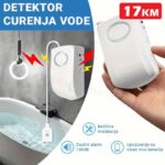 Detektor curenja vode s alarmom od 130 dB – zaštita od poplava za dom, jednostavna instalacija i dugotrajno napajanje