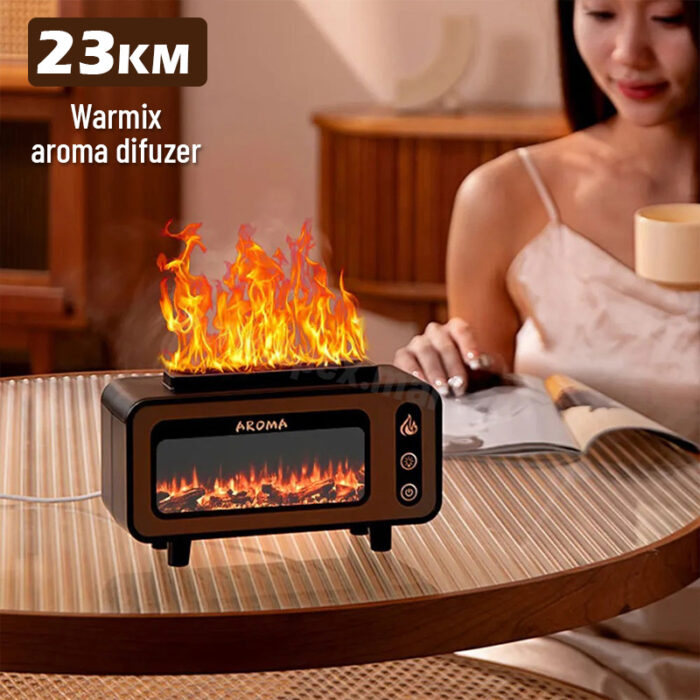 Warmix - aroma difuzer sa simulacijom električnog kamina - Image 1