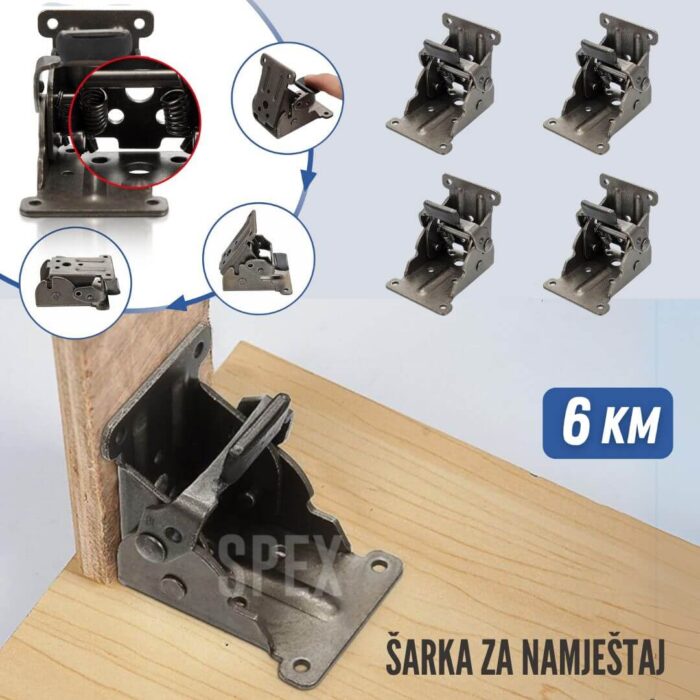 Sklopiva šarka za namještaj - Image 1