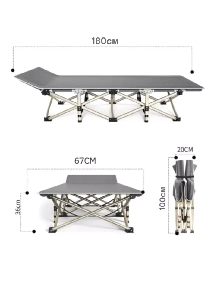 Sklopiva ležaljka za kampovanje Relax II - Image 3