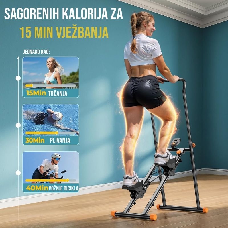 Steper za vježbanje. Sprava za vježbanje kod kuće.