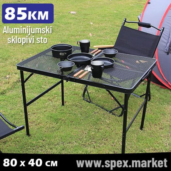 Sklopivi aluminijumski stol NET-Table