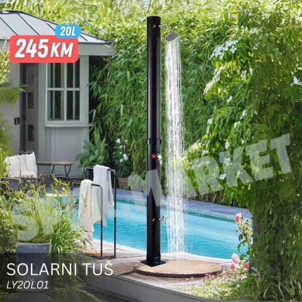Solarni tuš za dvorište LY20L01