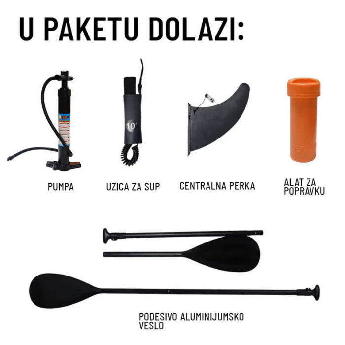 SUP daska - daska za veslanje - Image 5
