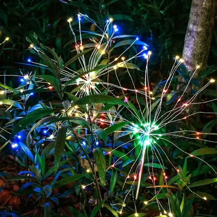LED Fireworks Solarna svjetiljka RGB - Image 3