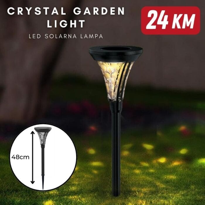 Crystal Garden Light (2) Crystal Garden Light Solarna LED lampa - Image 1