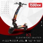 Sklopivi električni trotinet K3