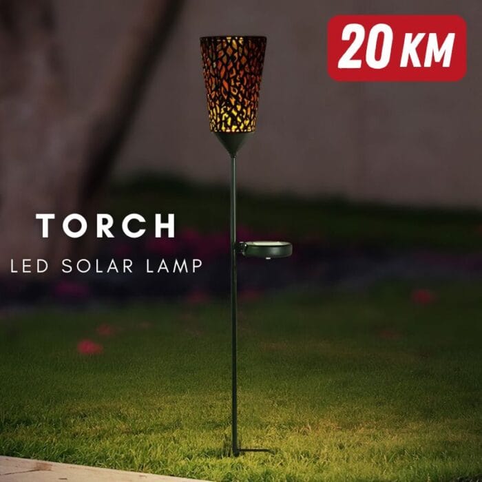 LED Solar Torch - Image 1