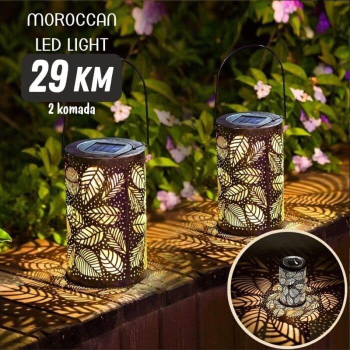 Moroccan LED light (1) Moroccan LED Light Solarna lampa - Image 1