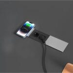 Ugradna stona utičnica sa wireless punjačem - 15W Wireless punjač, 1x Schuko, 1x USB + Type C - Image 2