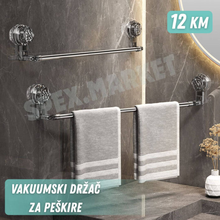 Vakuumski držač za peškire - Image 1