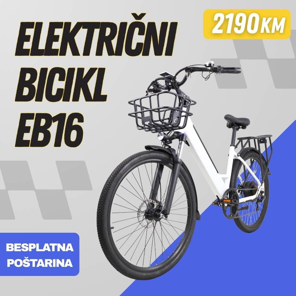 Električni bicikl EB16 naslovna Električni bicikl, električno biciklo, ebike