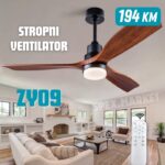 stropni ventilator sa LED svjetlom