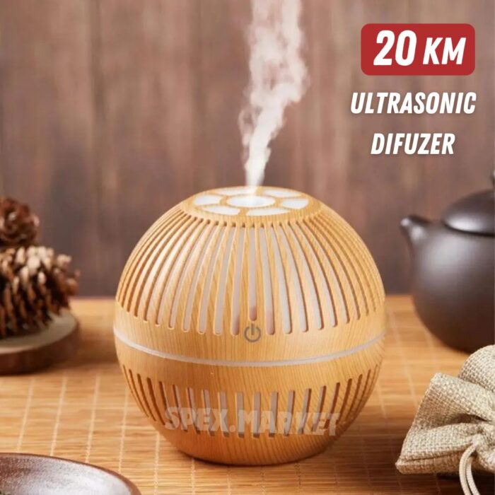 Ultrasonic difuzer sa aromaterapijom - Image 1