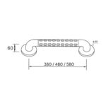 Antibakterijski sigurnosni rukohvat ZL-A01 - Image 2