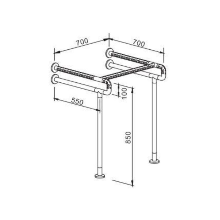 Antibakterijski sigurnosni rukohvat ZL-A78 - Image 2