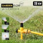 Podesiva kružna prskalica 360 stepeni - GardenFlow 360 - 10 komada