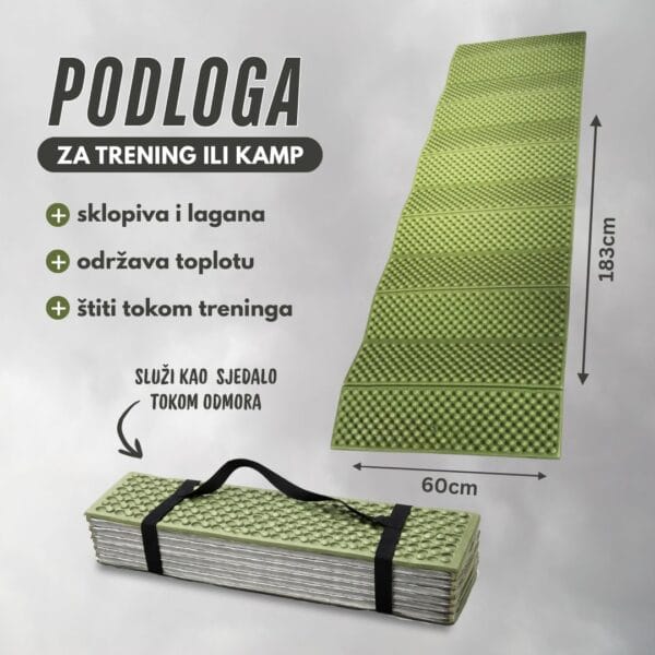 Podloga za kamp ili trening