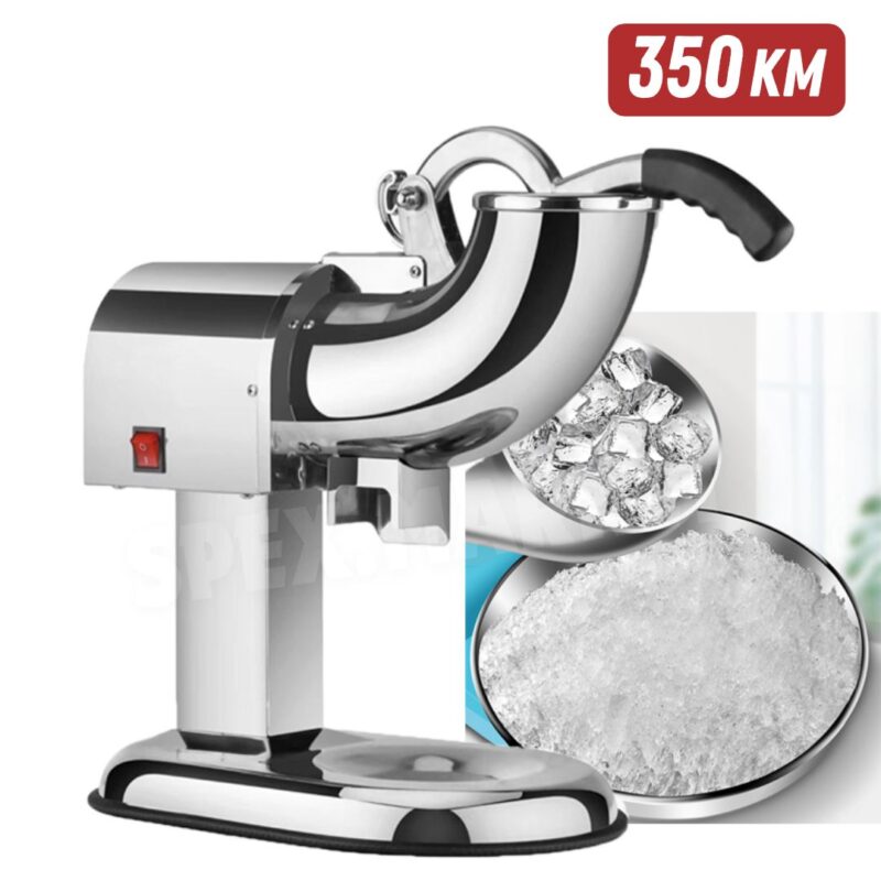 električna drobilica za led HR-A108E inox profesionalni aparat za drobljenje leda visokog kapaciteta za koktele i pića