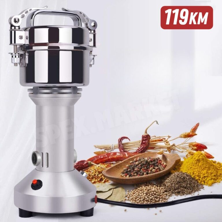 električni mlin za mljevenje začina žitarica i kafe HR-04A inox snažan aparat za fino mljevenje