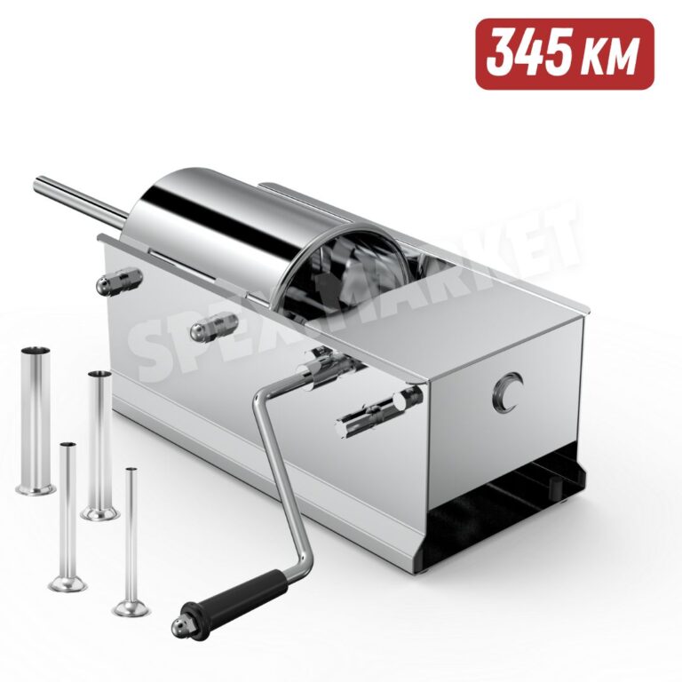 ručni aparat za punjenje kobasica HR-5L inox punilica 5l za domaću i profesionalnu upotrebu