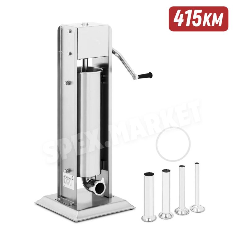 ručni aparat za punjenje kobasica HR-7L inox punilica 7l za domaću i profesionalnu upotrebu