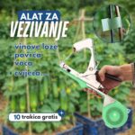 Makaze za vezivanje - vezačica + 10 trakica