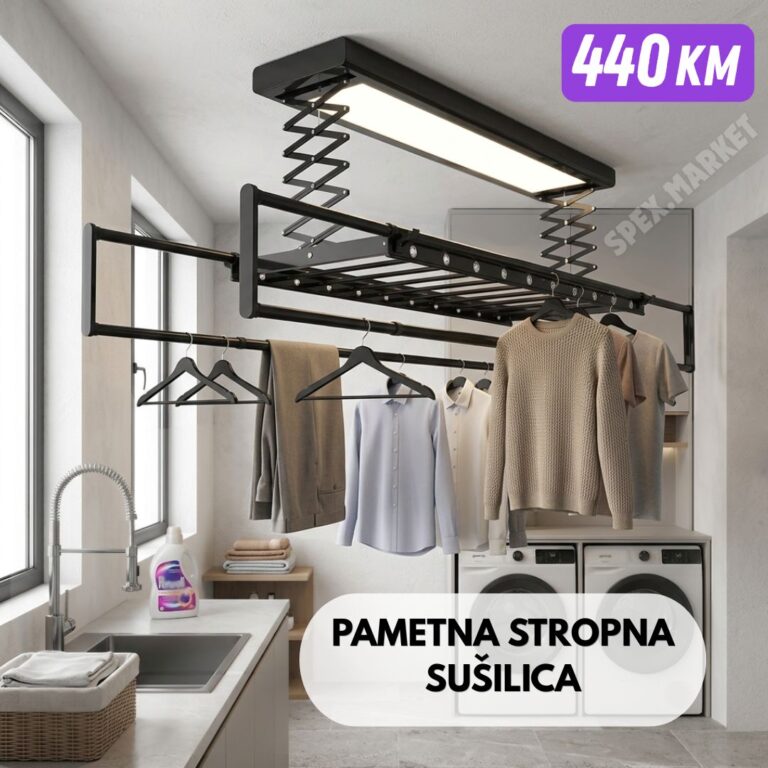 Plafonska sušilica sa svjetlom stropni sušač sa daljinskim