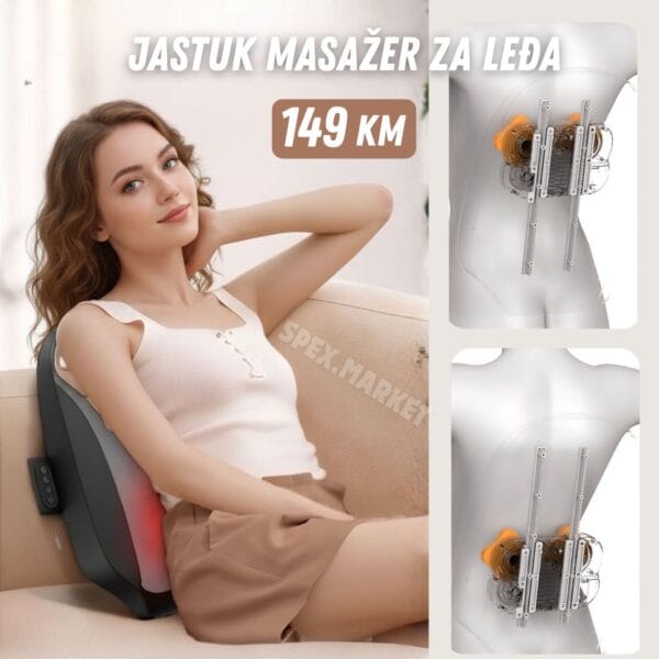 Jastuk masažer za leđa K7YX