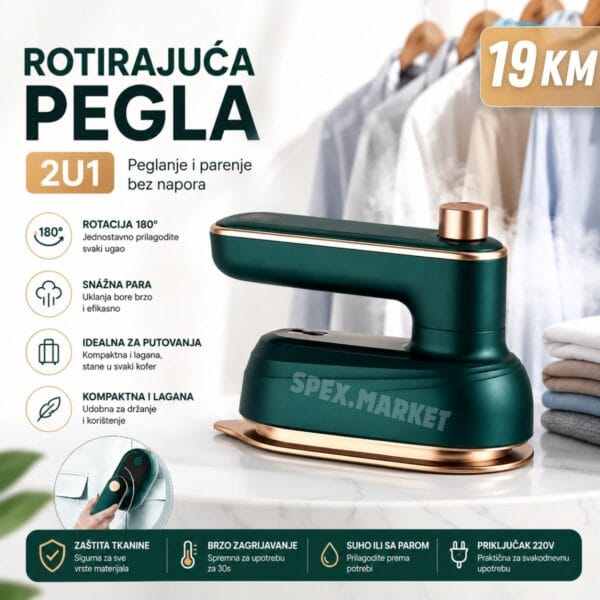 sklopiva mini pegla