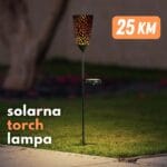 Solarna LED lampa Torch