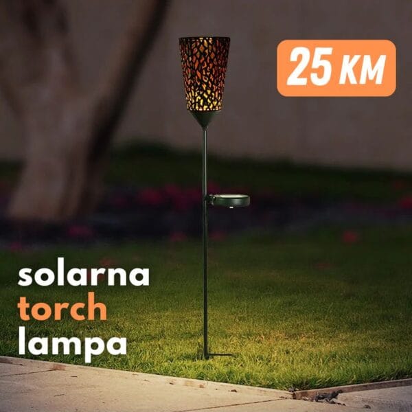 solarna lampa za baštu led