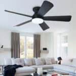 Stropni ventilator 002 - 108 cm sa svjetlom, aplikacijom i daljinskim upravljačem - Image 2