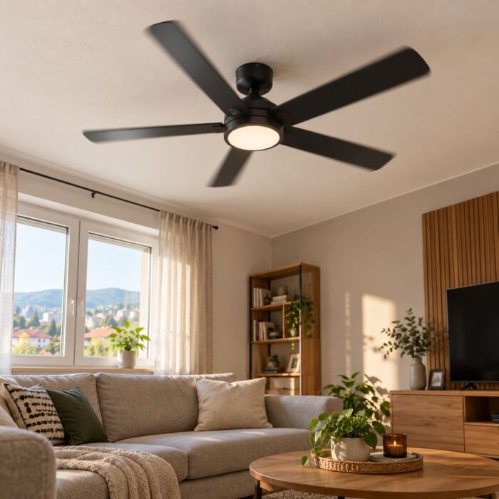 Stropni ventilator 028 – 108 cm sa svjetlom, aplikacijom i daljinskim upravljačem - Image 2